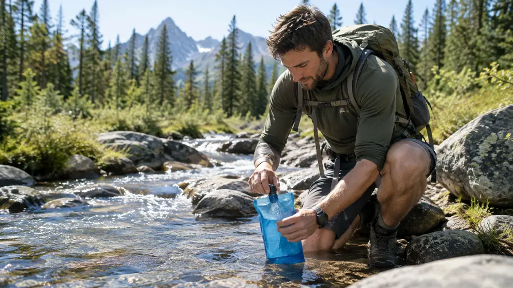 How to Filter Water on the Trail With a Squeeze Filter